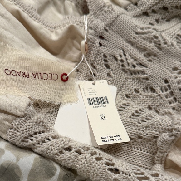 Anthropologie Tiered Ruffle Cream Lace Maxi Dress - Cecilia Prado - Picture 4 of 4